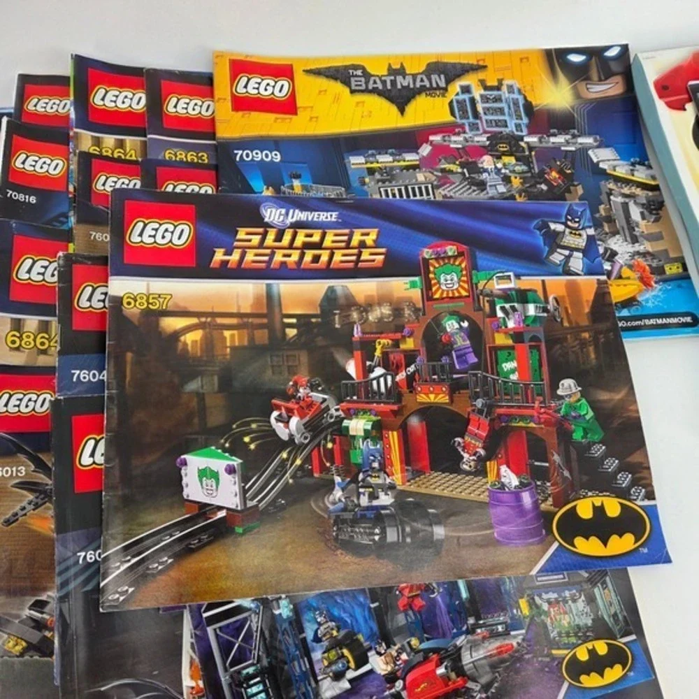 Lego Instruction Manual Only 60+ Plus Lot Ninjago Minecraft Heroes 21309 76042